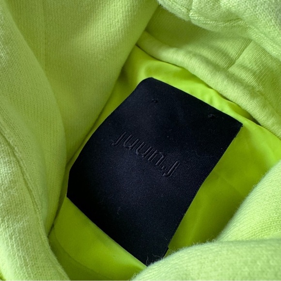 Juun.J Oversized Hoodie neon green - Picture 6 of 11